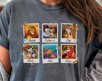 Camiseta retro de Disney El mejor papá de todos los tiempos, Camiseta de la era de mi padre de Disney, Camiseta divertida a juego del Día del Padre, Trajes de vacaciones familiares de viaje a Disneyland