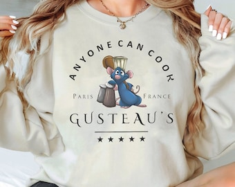 Funny Disney Pixar Ratatouille Shirt, Remy Little Chef Anyone Can Cook T-shirt, Remy'S Ratatouille Adventure Tee, Disneyland Family Vacation