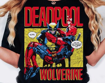 Maglietta Uomo Marvel Deadpool Taco - Logo Fill - Cotone 100% - Nera E Grigio Carbone
