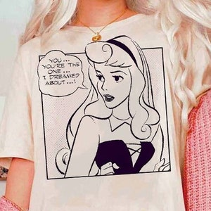 Camisa vintage de la Bella Durmiente de Disney, camiseta de la princesa Aurora, camiseta de viaje para cumpleañera, trajes de vacaciones familiares de viaje a Disneyland, Magic Kingdom