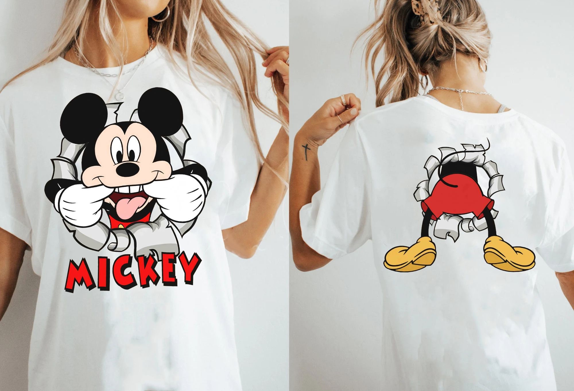 Funny Mickey Mouse Portrait Retro Shirt, Cute Mickey And Friends T-Shirt, Magic Kingdom Tee, Disneyland Trip Family Vacation, Mickey Shirts