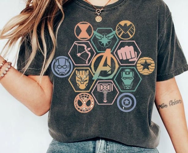 Tee Shirt Female Avengers Shirt Avengers Shirt Women Australia