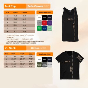 a women's tank top with a graphic of a woman's tank top