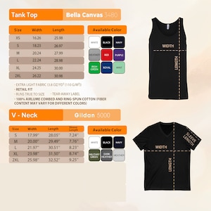 a women's tank top with a graphic of a woman's tank top