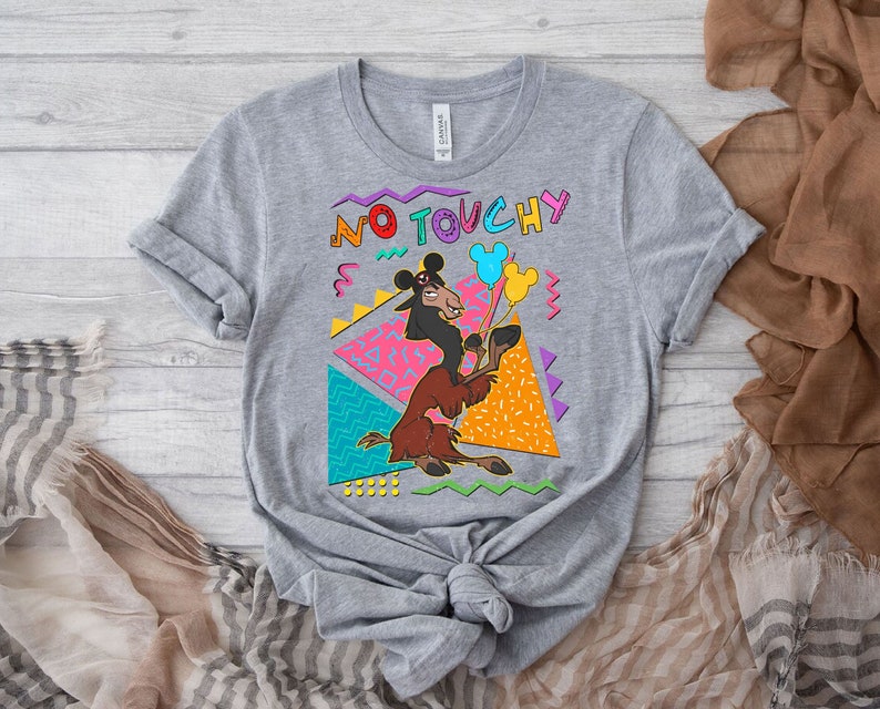 Retro Disney Emperor's New Groove Kuzco Llama No Touchy Shirt, Walt ...