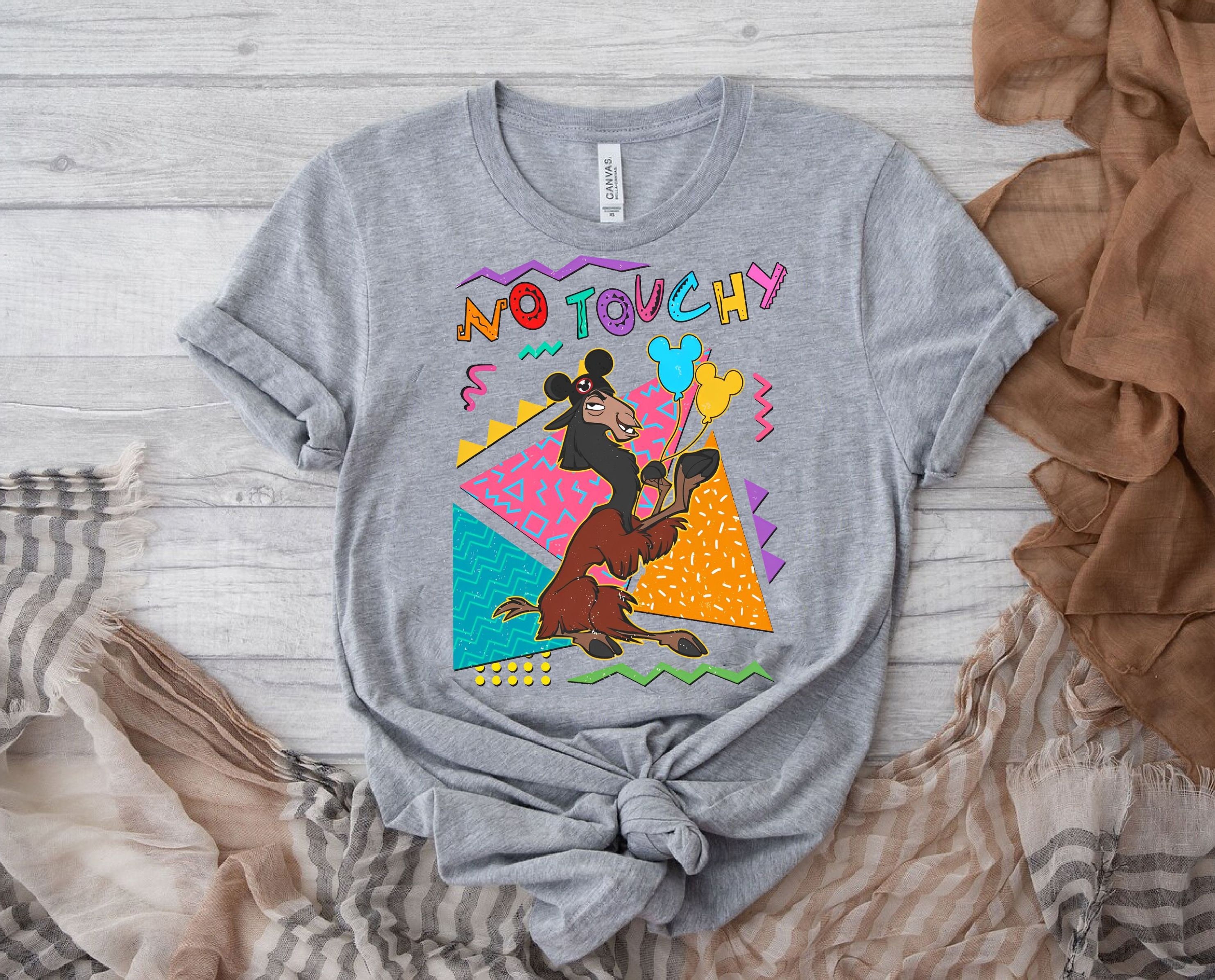 Retro Disney Emperor's New Groove Kuzco Llama No Touchy Shirt, Walt ...