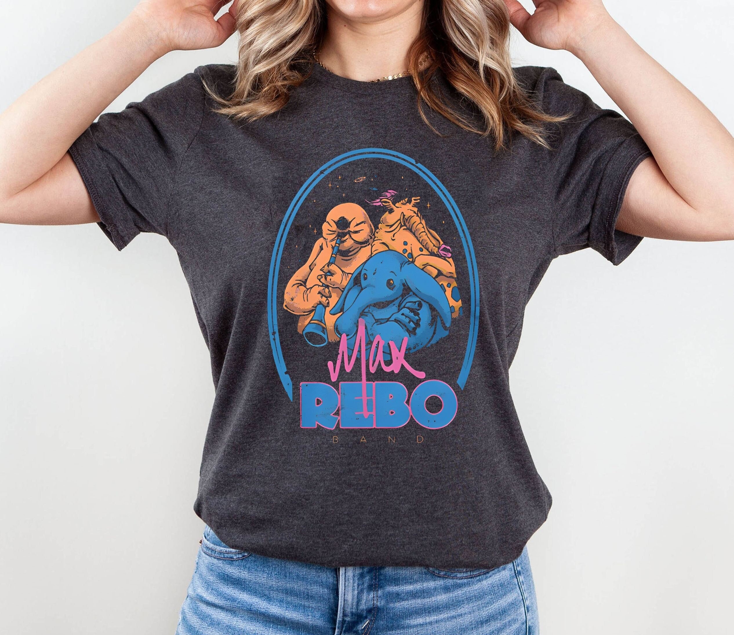 Vintage Star Wars Max Rebo Band Shirt, Star Wars Alien Music Band