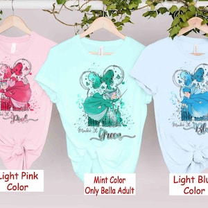 Disney Good Fairies Flora Fauna Merryweather Shirt, Sleeping Beauty Characters T-shirt, Disney Castle Watercolor Tee, Disney Trip Matching