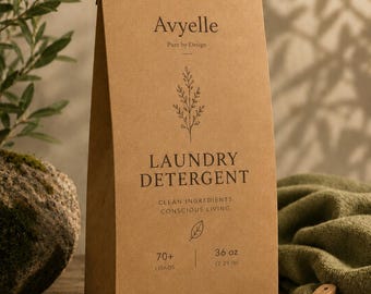 Natuurlijk wasmiddel | Ingrediëntenarm | Veilig voor gevoelige huid | Lavendelgeur | Avyelle