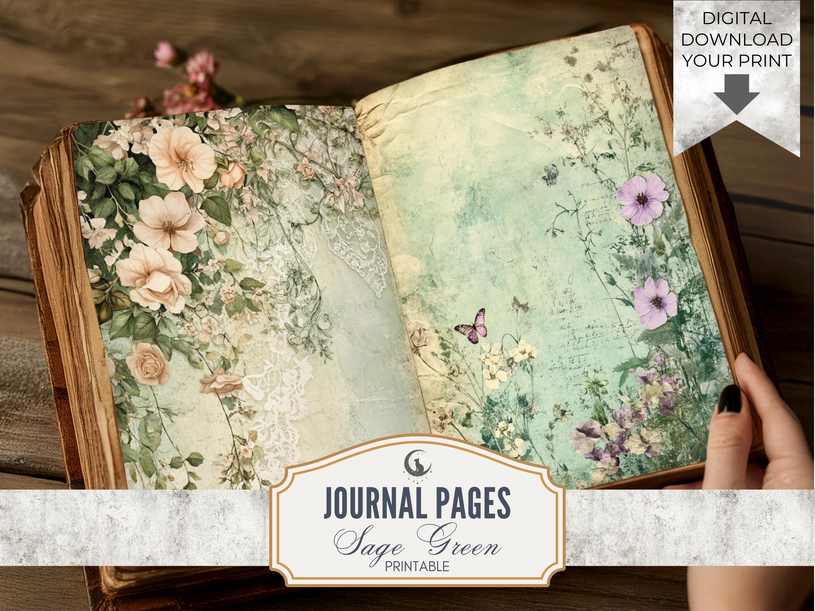 Botanical Junk Journal - Etsy