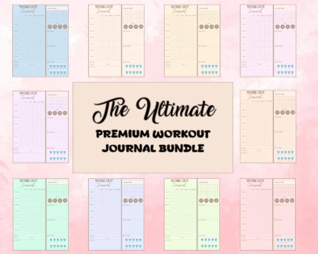 Workout Journal , Weight Loss Tracker, Health Wellness, Workout Journal