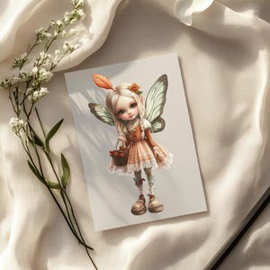 Ephemera Autumn Whimsical Fairies Bundle Fall Wonderland Pixie World ...