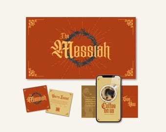 The Messiah Church Graphics: Canva Template Bundle (Digital Download)