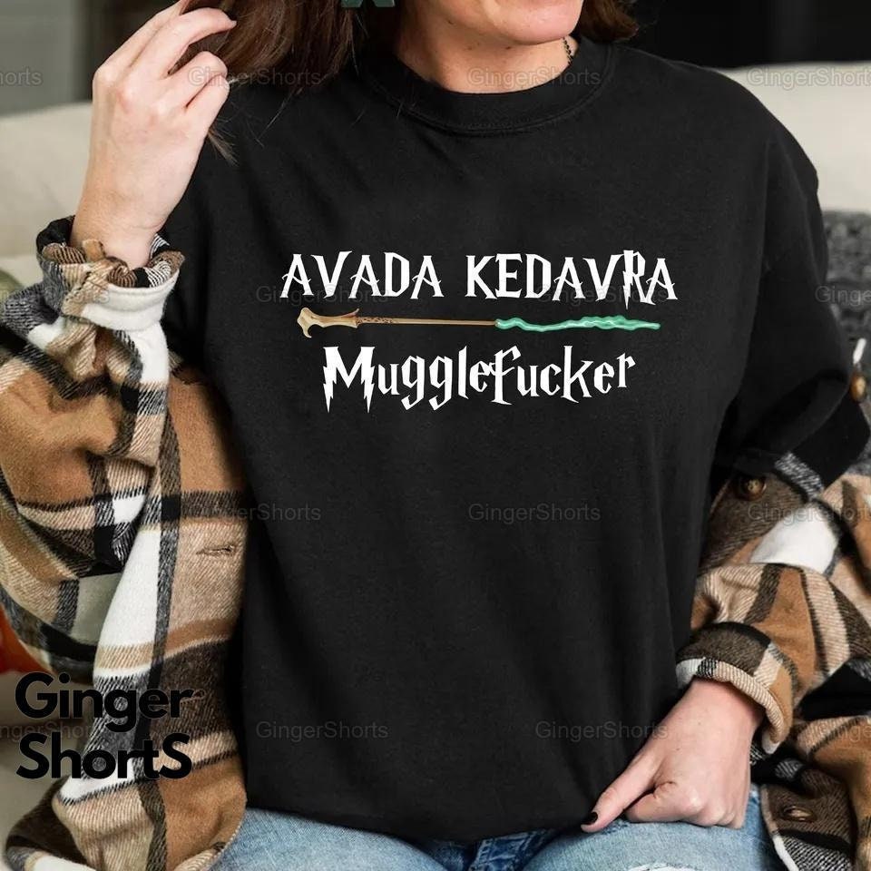 Sudadera Navideña HARRY POTTER ▷ Avada Kedavra