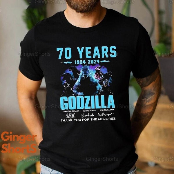 Godzilla X Kong The New Empire 2024 Shirt, Godzilla Shirt, 70 Years Godzilla Shirt, Godzilla Movie 2024 Shirt, Unisex Shirt