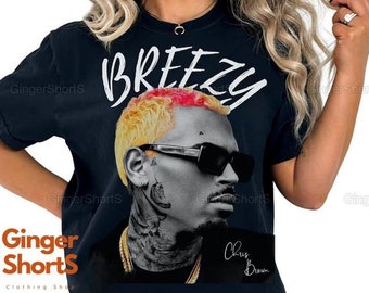 Chris Brown Shirt, Chris Brown 11:11 Tour 2024 Shirt, Chris Brown Breezy Shirt, 11 11 Shirt, Chris Brown Homage 90s Graphic Tee