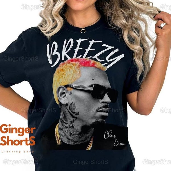 Chris Brown Shirt, Chris Brown 11:11 Tour 2024 Shirt, Chris Brown Breezy Shirt, 11 11 Shirt, Chris Brown Homage 90s Graphic Tee