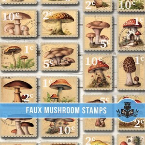 Printable Junk Journal, Faux Stamps, Ephemera, Junk Journal, Fussy Cuts, Scrapbooking Ephemera, Printable Ephemera, Digital Download