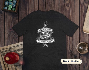 DnD d20 gift shirt, Dungeons and Dragons story tshirt, DM present Art t-shirt, Pathfinder shirts