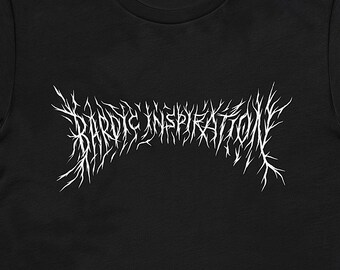 DnD Bard shirt, Bardic Inspiration tshirt, Dungeons and Dragons Character Class designs, DM gift shirts, Metal Band Hand Drawn Art Style