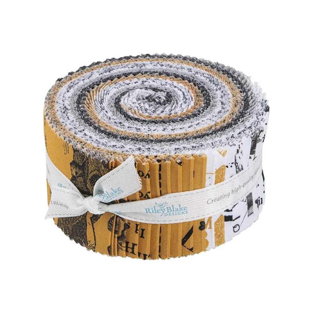 Mad Masquerade Jelly Roll by J. Wecker Frisch for Riley Blake Designs ...