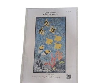 Under the Waves-quiltpatroon van Quilt Passions