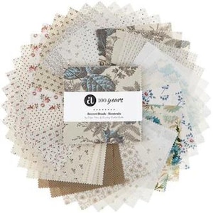 Sweet Nothings Meadow Fog - Edyta Sitar - PER QUARTER METRE Sweet Nothings Meadow Fog - Edyta Sitar - PER QUARTER METRE