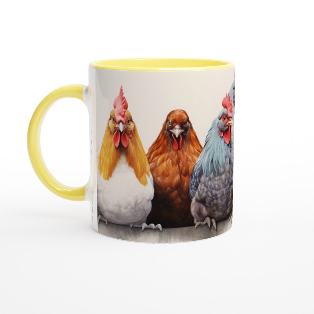 Farm Animal Mug Cartoon Chiken Farming Gromit Mugs Animal Print Kids ...