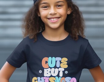 But Chismosa Youth Tee, Latina Kids Cotton Shirt