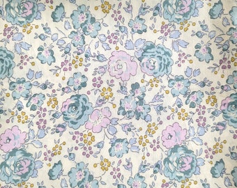 RARE Tissu Liberty Japonais Tana Lawn Felicite mauve par 25cm