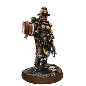 Imperial Female Inquisitor Battler