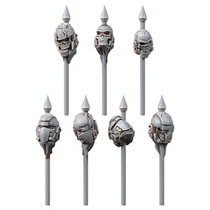Space Corps Marine Pikeheads (7u)