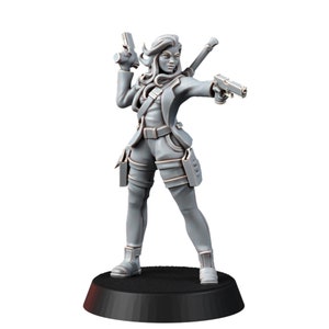 Mensen: vrouwelijke moderne magiër (zonder kap en spreuk)