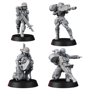Jungle Fighters Autocannon Teams (4u)