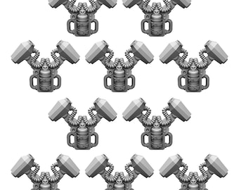 Airborne Division Infantry Jetpack Set (10U)