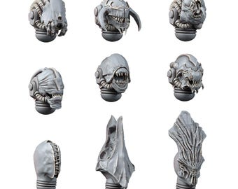 Dark Chaos Osnoxur Head Set (9u) - Etsy
