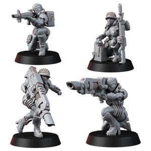 Jungle Fighters Laser Cannon Teams (4u)