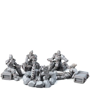 Kaledon Fortis Off Duty Diorama
