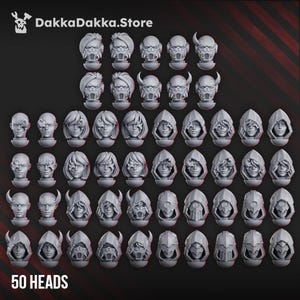 Unholy Space Coven Heads Set