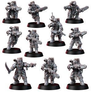 Solar Guard Infantry Squad With Plasma