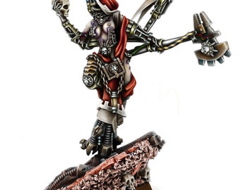 Mechanic Adept Female Tech Priest Skull Keeper