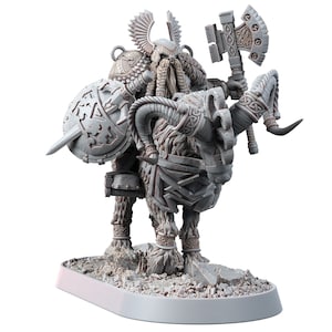 Zwerge - Pandemonium Hellgo Drauper Auf Feuer Ziege - 75 MM