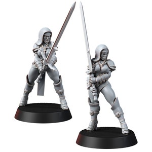Emperor Sisters Greatsword Battle Nonnen (2U)