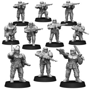 Alpha Troops Infantry Squad (10U)