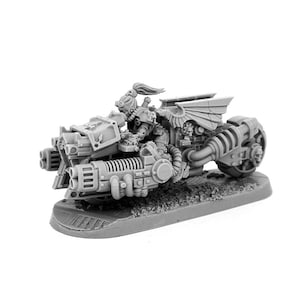 Imperial Female Inquisitor With Revengewing Bike