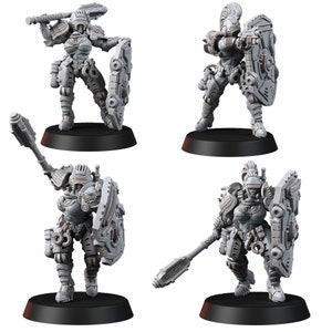 Eclipse Enforcer Divas With Riot Gear