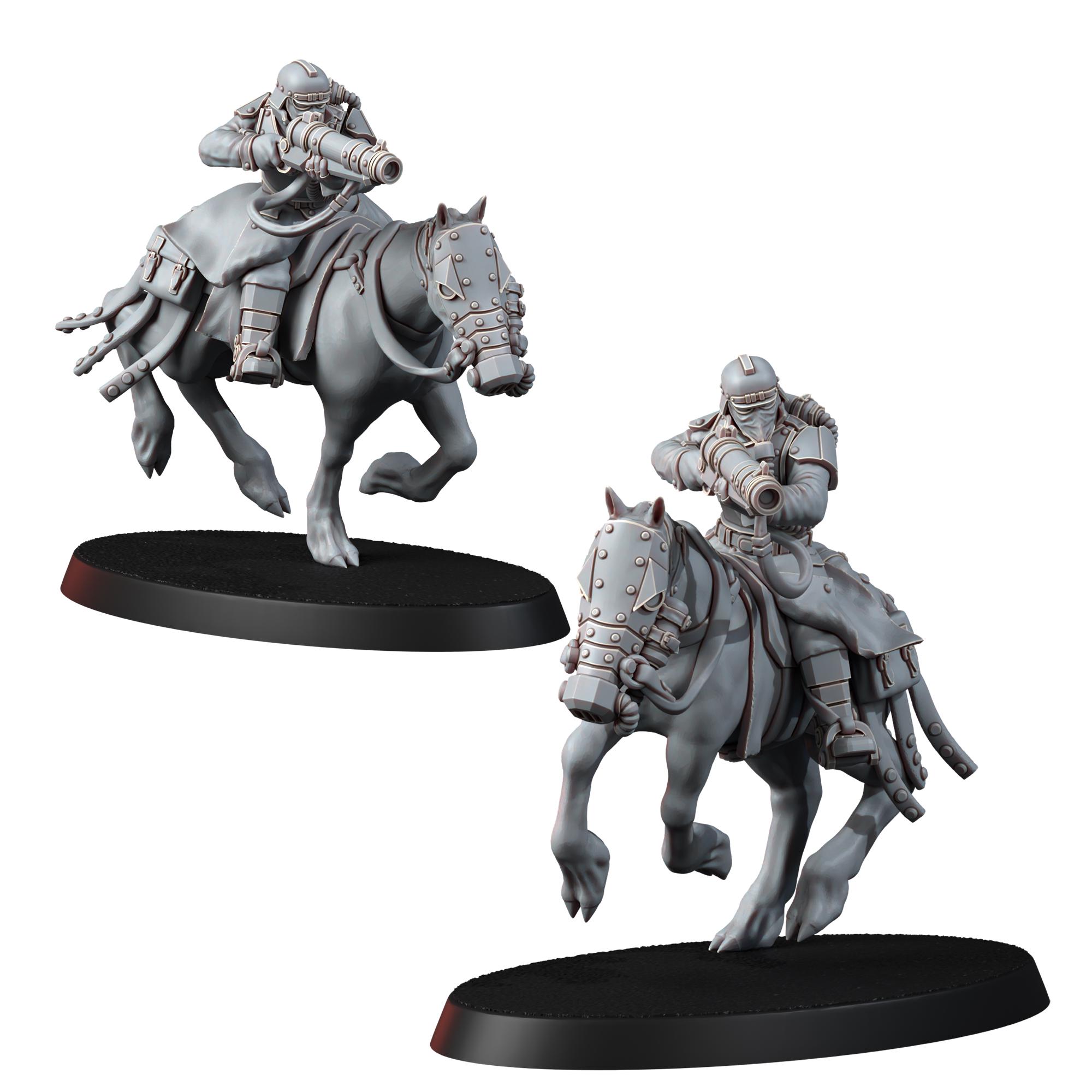 Death Division Cavalry With Grenade Launcher (2u)