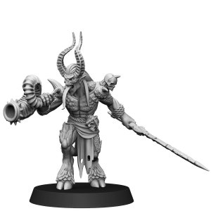 Chaos Bloodthirsty Daemon With Horn