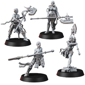 Emperor Sisters Choppy Zelots pin-up (4U)