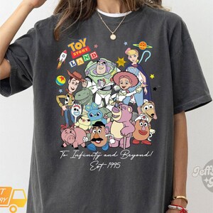 Comfort Colors® Toy Story Shirt, Disney World Toy Story Shirt, You Got A Friend In Me Shirt, Toy Story Movie Characters Tee, Disney Family